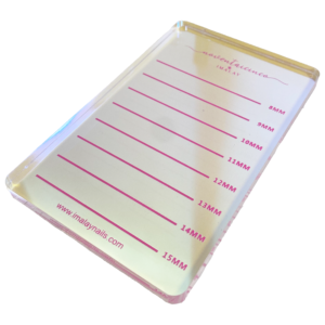 Placa extensiones cuadrada