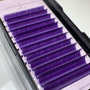 Extensiones moradas mix
