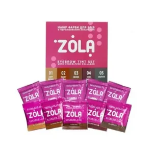 Set tintes de cejas ZOLA